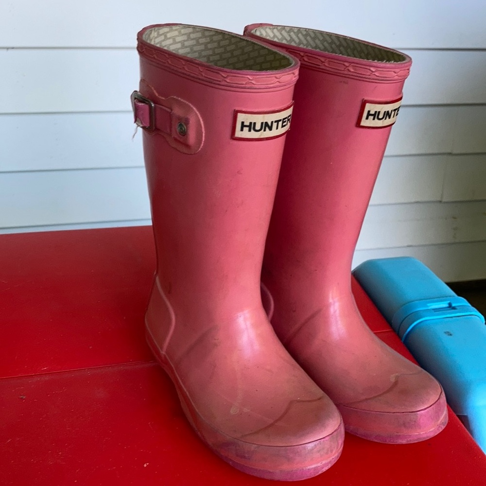 Hunter rain boots